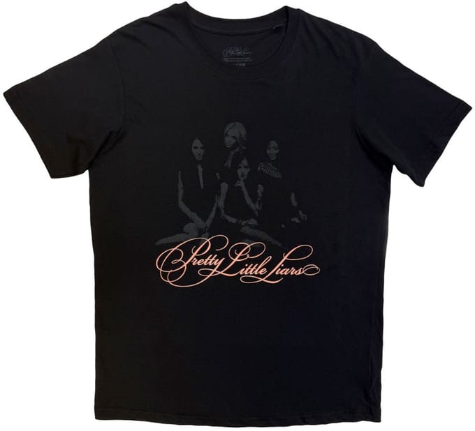 Pretty Little Liars - Shh Heren Tshirt - L - Zwart