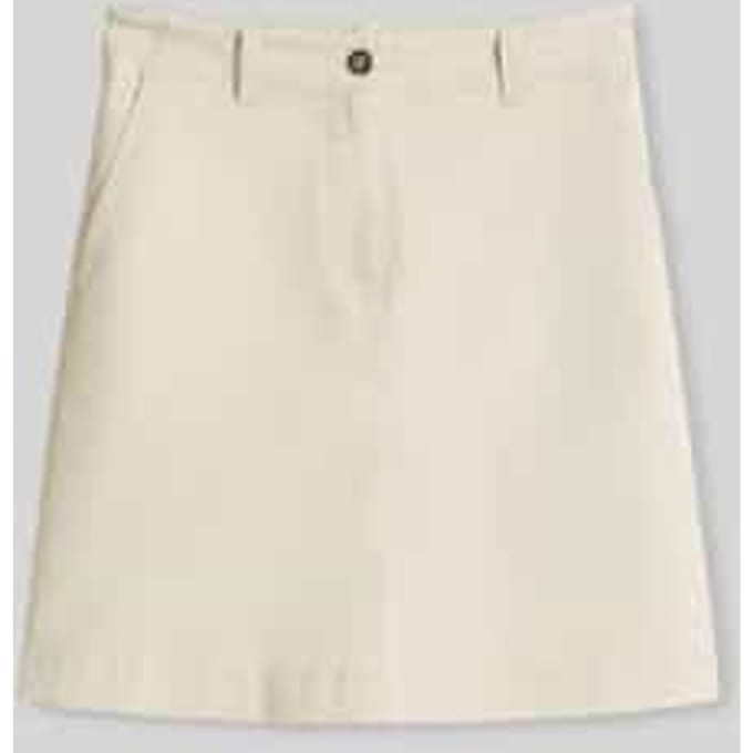 Knie-lange rok in regular fit