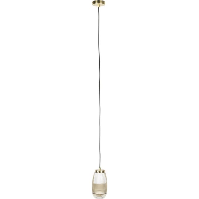 Feliz Lifestyle Robin Hanglamp - Goud glas - 12x12x143cm