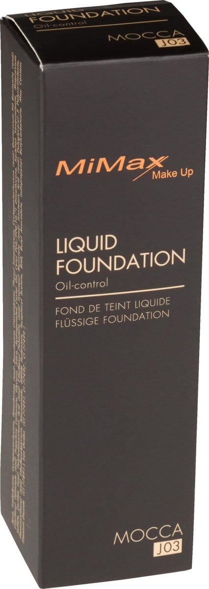 MiMax - Liquid foundation Mocca J03