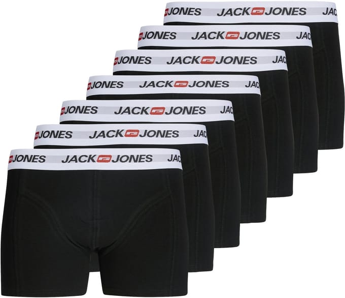Jack & Jones Old Logo Trunk Boxershorts Heren (7-pack) - Maat XXL
