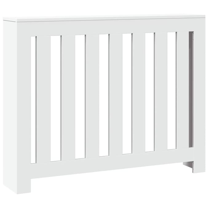 Vidaxl Radiatorafdekking, Wit, 104X20X82Cm, Houtvezelplaat