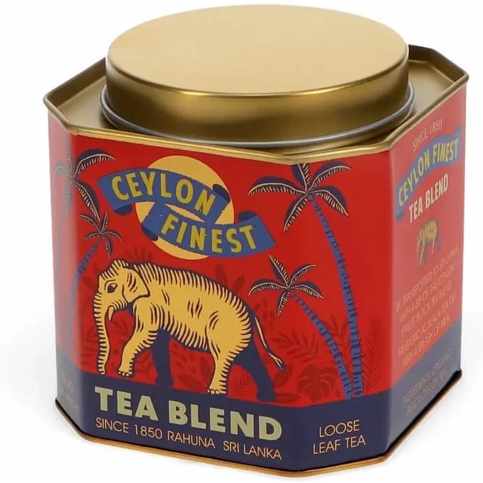 Metalen theecadeau Rex London Ceylon Finest