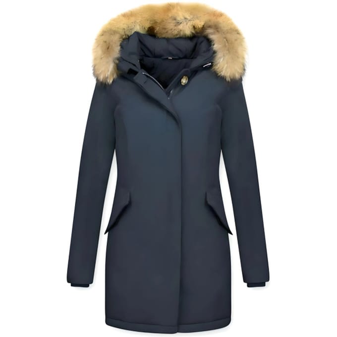 Matogla Winterjas met bontkraag parka jas