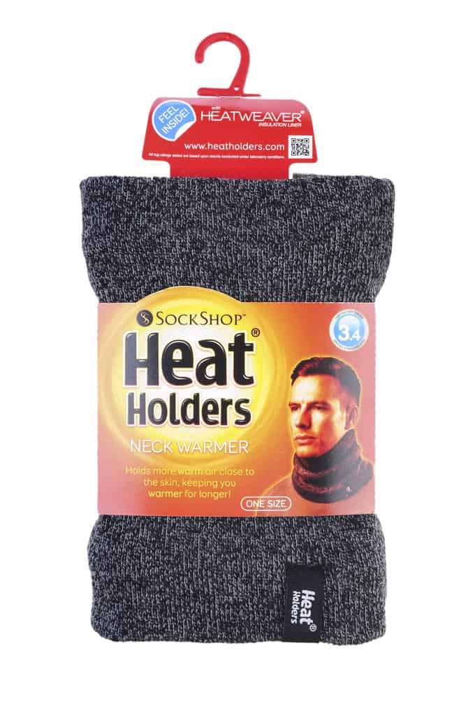 Heat Holders - Thermische nekwarmer voor heren - Grijs