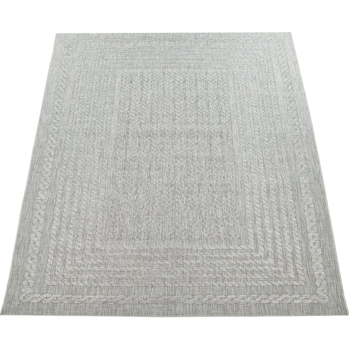 Binnen- en buitenkleed Ligea crème 80x150 cm