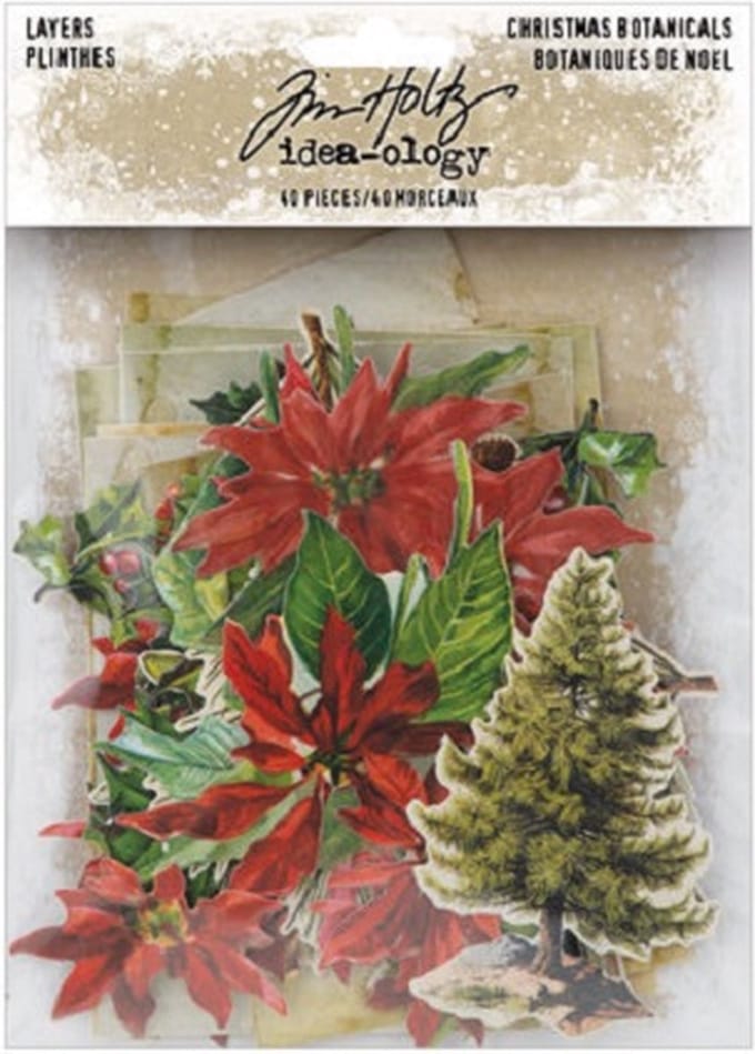 Idea-ology Tim Holtz - Layers Christmas Botanicals (TH94298)