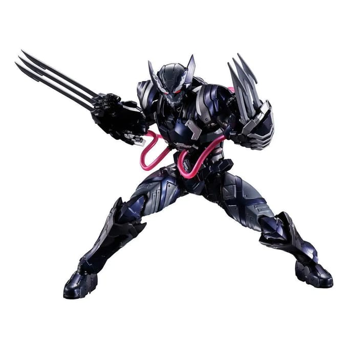 Beeldje Bandai Tech-On Avengers S.H. Figuarts Venom Symbiote Wolverine