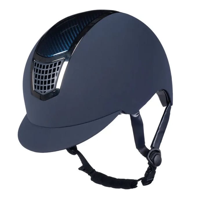 Veiligheidshelm cap Carbon Professional donkerblauw maat M (56-58 cm)