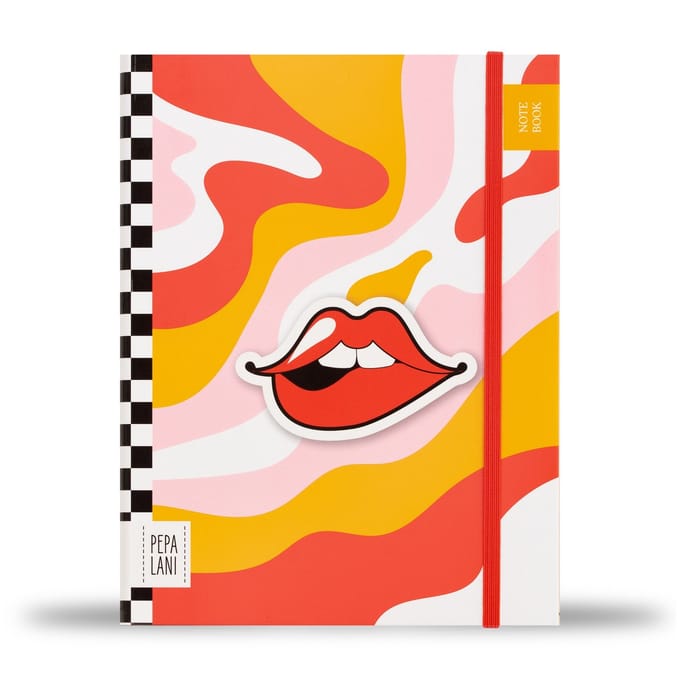 Pepa lani notebook A5 - retro smile