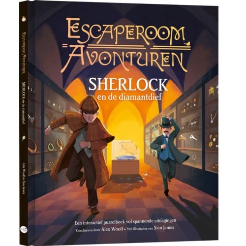 Escape Room Avonturen: Sherlock En De Diamantdief - Alex Woolf