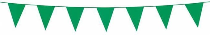 Wefiesta Vlaggenlijn 3 Meter 10 X 15 Cm Polyetheen Groen