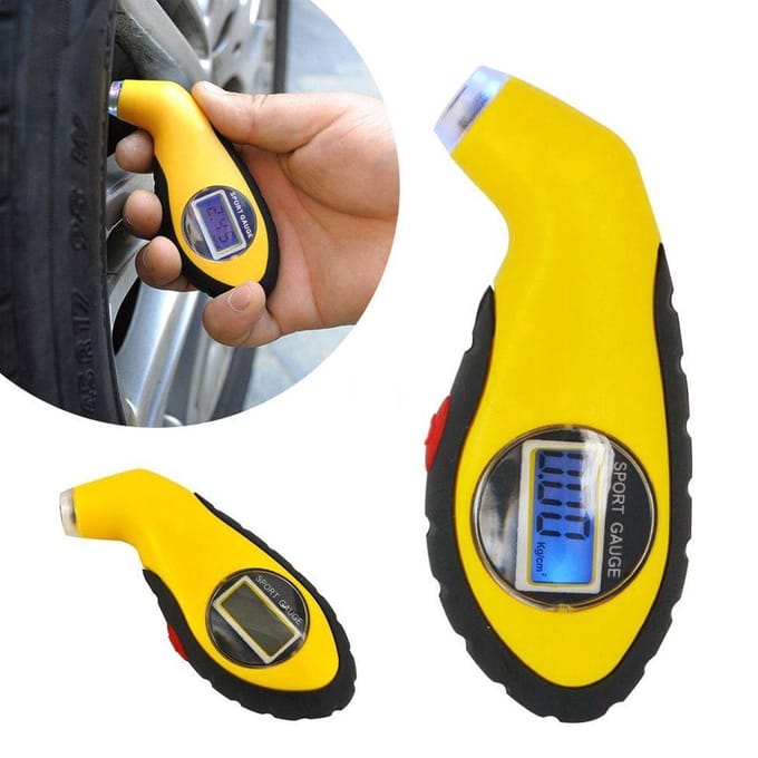 Jumada's - Digitale Auto Bandenspanningsmeter - Bandenspanning Indicator/Meetsysteem