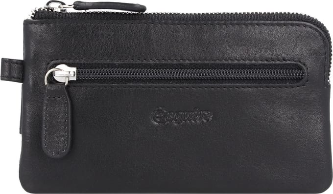 Esquire Viktoria Sleutel portemonnee Leer 13 cm - schwarz