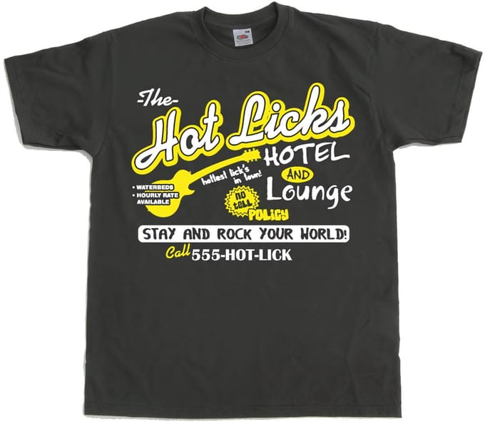 Hybris Hot Licks Hotel And Lounge T-shirt SH-1-11012-LFH2-2