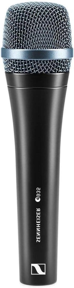 Dynamische Microfoon - Zangmicrofoon Podium - Zang Versterken - Robuuste Metalen Behuizing - 47 x 181 mm - Zwart