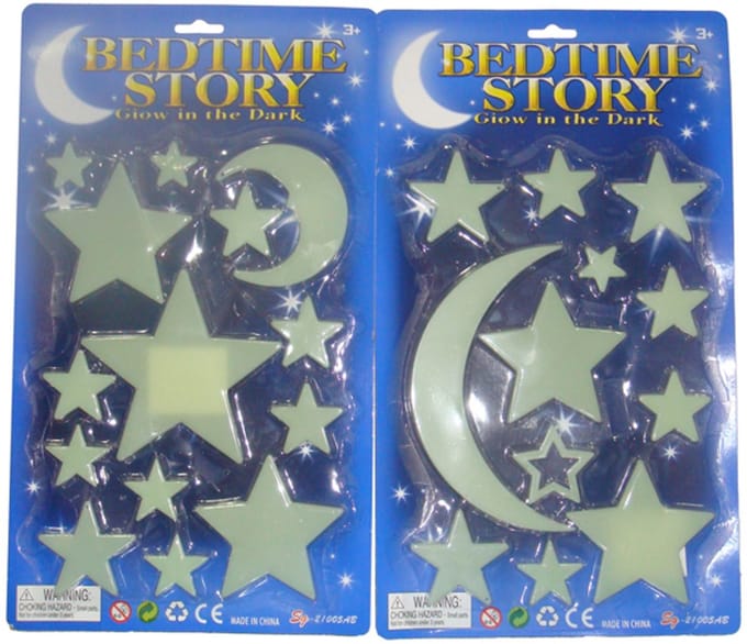 Glow in the Dark Set Maan en Sterren