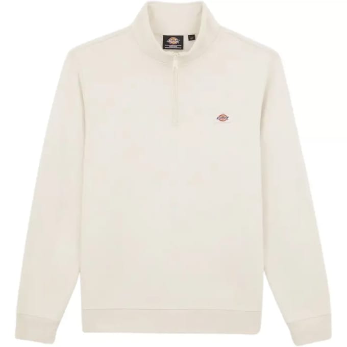 Dickies Oakport Half Rits Sweatshirt Beige XL Man
