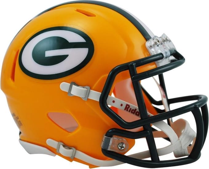 Riddell Speed Mini Helmet Club Packers voor Sport Fanzone