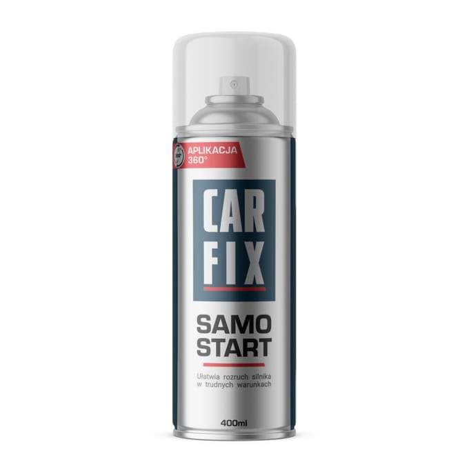 Carfix - Samostart - Spray voor Motorstart - 400 ml - Bescherming Motor en Accu
