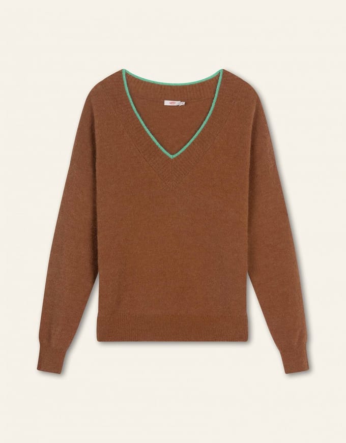 Oilily Komsoom Trui- maatXXL Brown