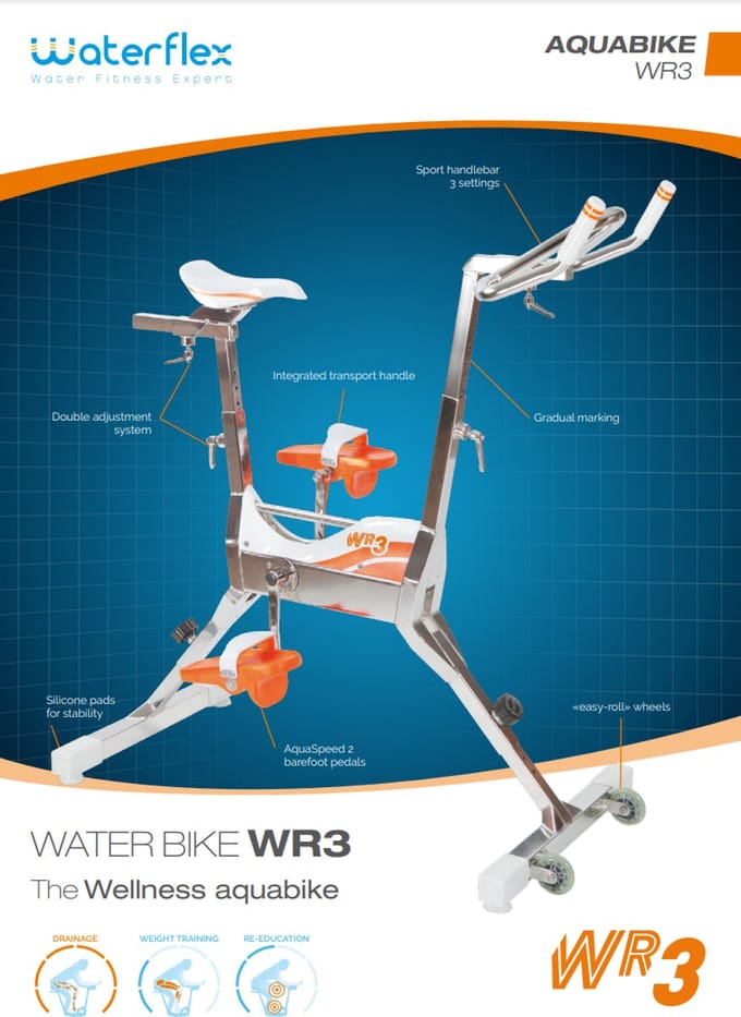 Waterflex Wr4 Air Aquabike Blauw