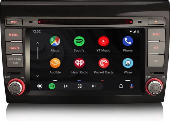 Carplay autoradio voor Fiat Bravo | 2006 t/m 2017 | Android 14 | Draadloos Apple Carplay & Android auto | 4GB + 64GB | 8-Core processor | Cartronix | 2025 model | 2006 2007 2008 2009 2010 2011 2012 2013 2014 2015 2016 2017 | Bluetooth & Wifi