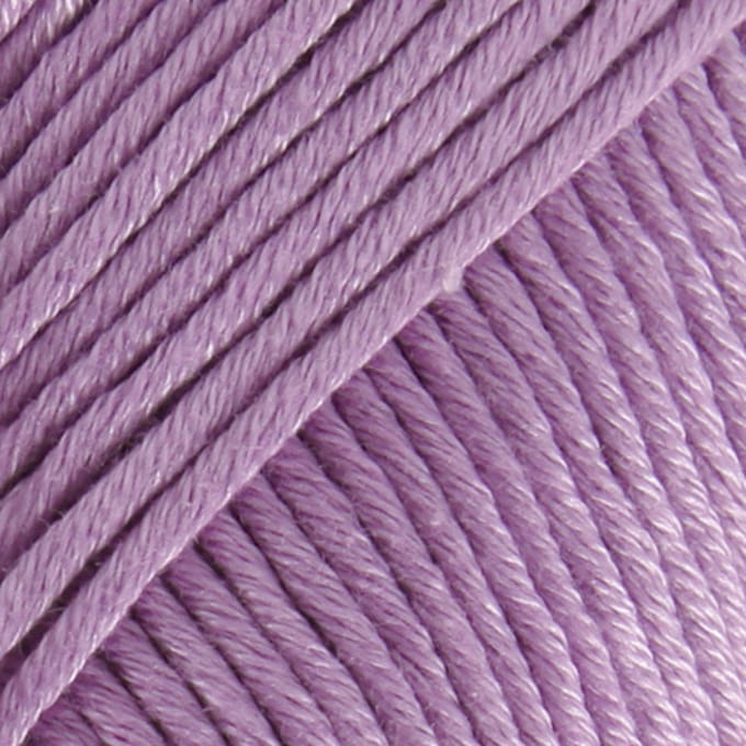 DROPS Muskat Uni Colour - 04 lila - Katoen Garen