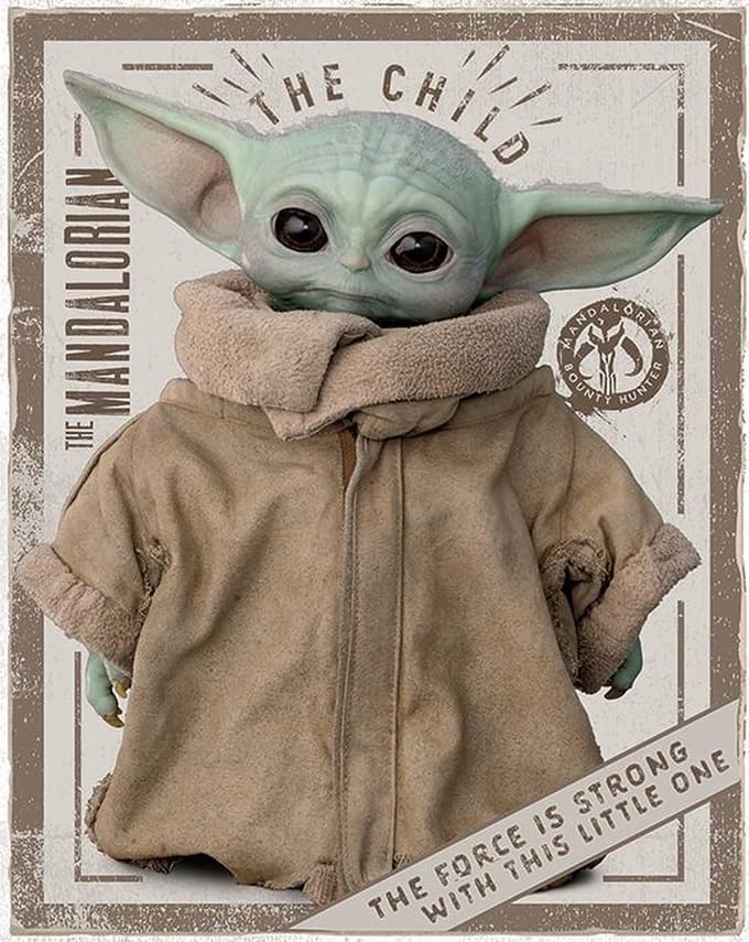 Star Wars: The Mandalorian The Child Mini Poster