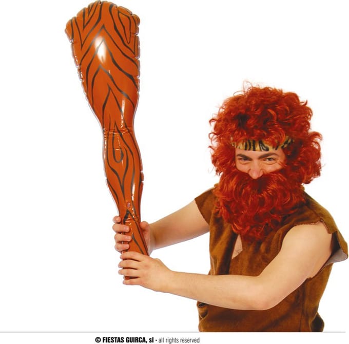 Fiestas Guirca - Opblaasbare knuppel oerman 78 cm