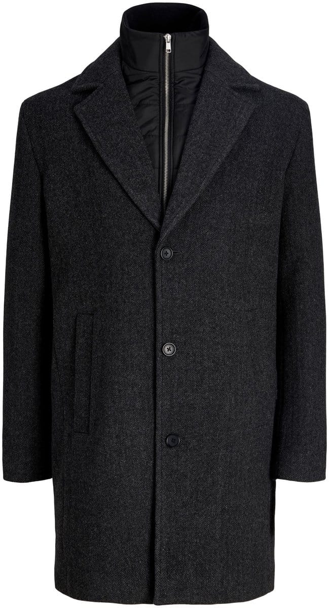 JACK&JONES - POC LAPELLE WOOL COAT - Heren - Gewatteerde jassen