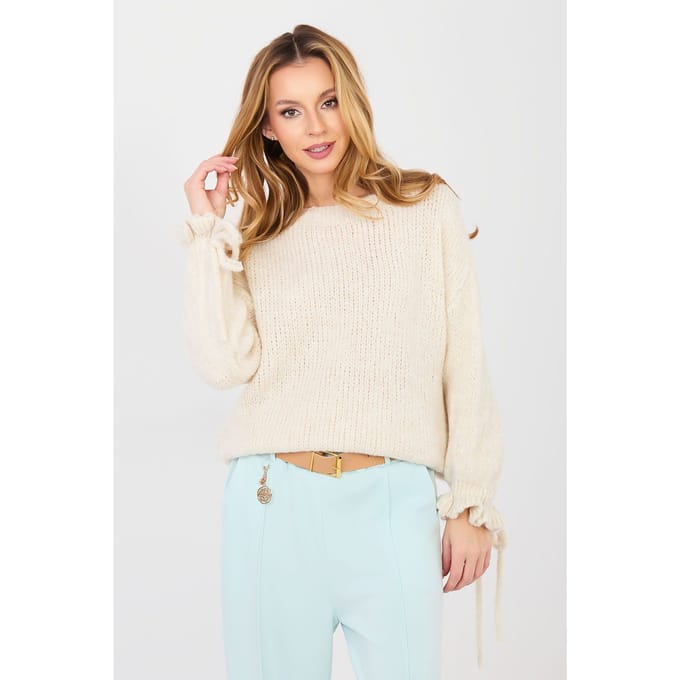 Celeste Ribbon Knit - Beige / One Size