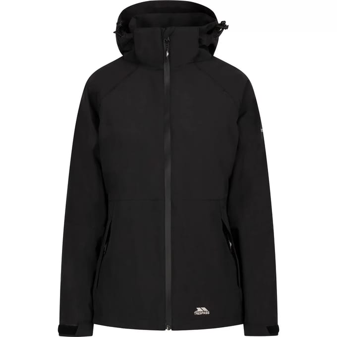 Dames waterdichte hoodie-jack met rits Trespass Tilbury