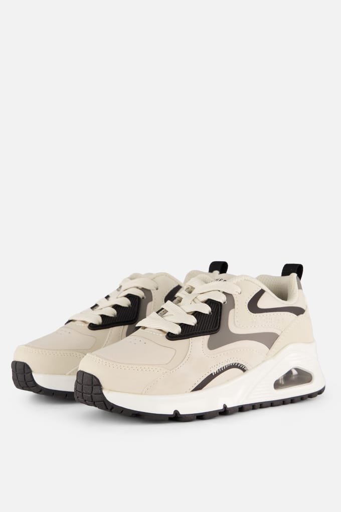 Skechers UNO GEN1 - COLOR SURGE Jongens Sneakers - Naturel