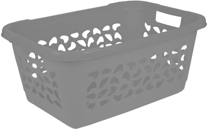 Keeper wasmand, ademend decor, 52 l, Jost, Nordic Grey