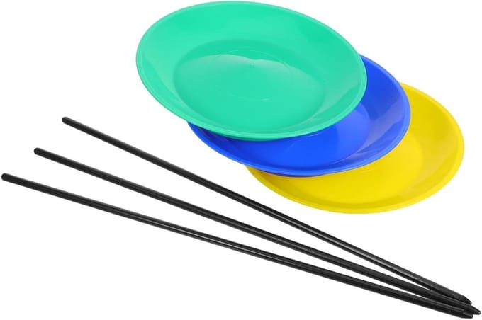 Jongleer Draaitafel - Circusplaten - Vaardigheidstraining - Elegant Ontwerp - 23.50 CM - Diverse kleuren