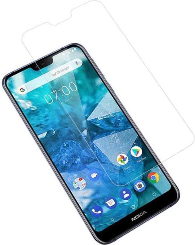 Gehard Tempered Glass - Screenprotector - beschermglas - Geschikt voor Nokia 7.1