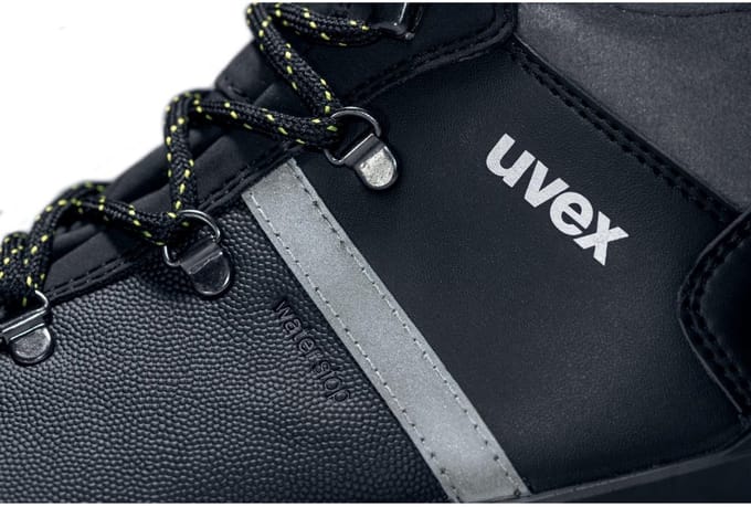uvex 2 construction 6510237 Hoge veiligheidsschoenen S3 Schoenmaat (EU): 37 Zwart, Grijs 1 paar