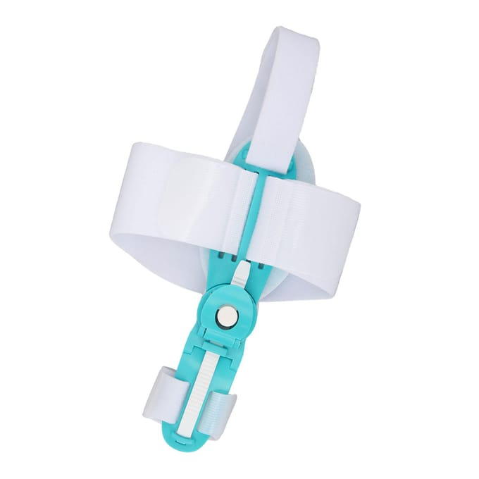 Verstelbare Bunion Spalk Hallux Valgus Corrector Orthopedische Bunion Teenrechter Groen en Wit white