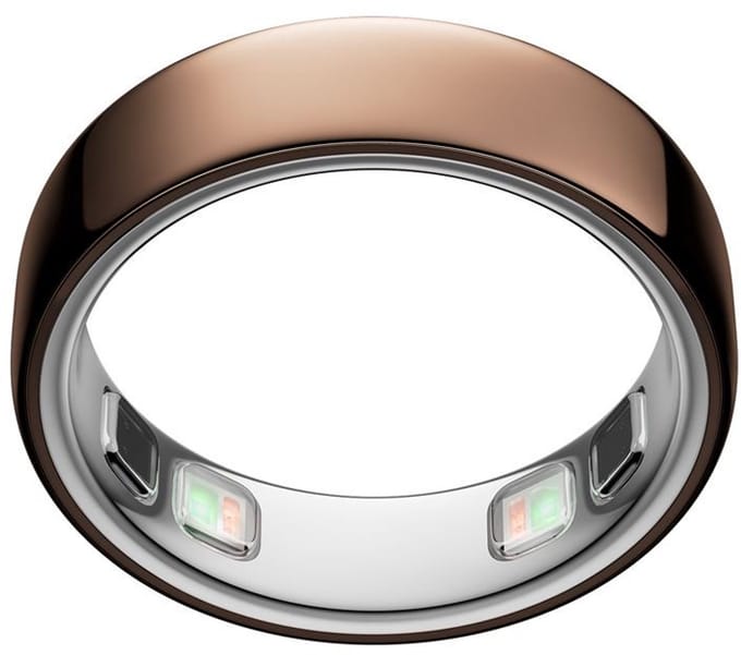 Oura – Ring 5 – Connected smart ring – Deep Rose – Titanium