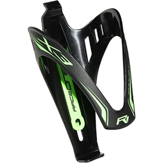 Bidonhouder X3 Rubberized fluo groen Saccon