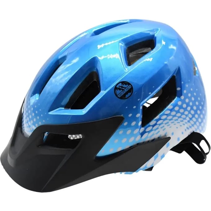 Six Peaks fietshelm junior lichtblauw 52-56cm - kinderhelm veiligheid.