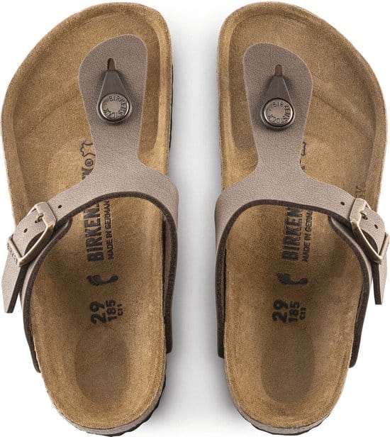 Birkenstock - maat 31- Slippers Kinderen Gizeh - 846133 Mocha