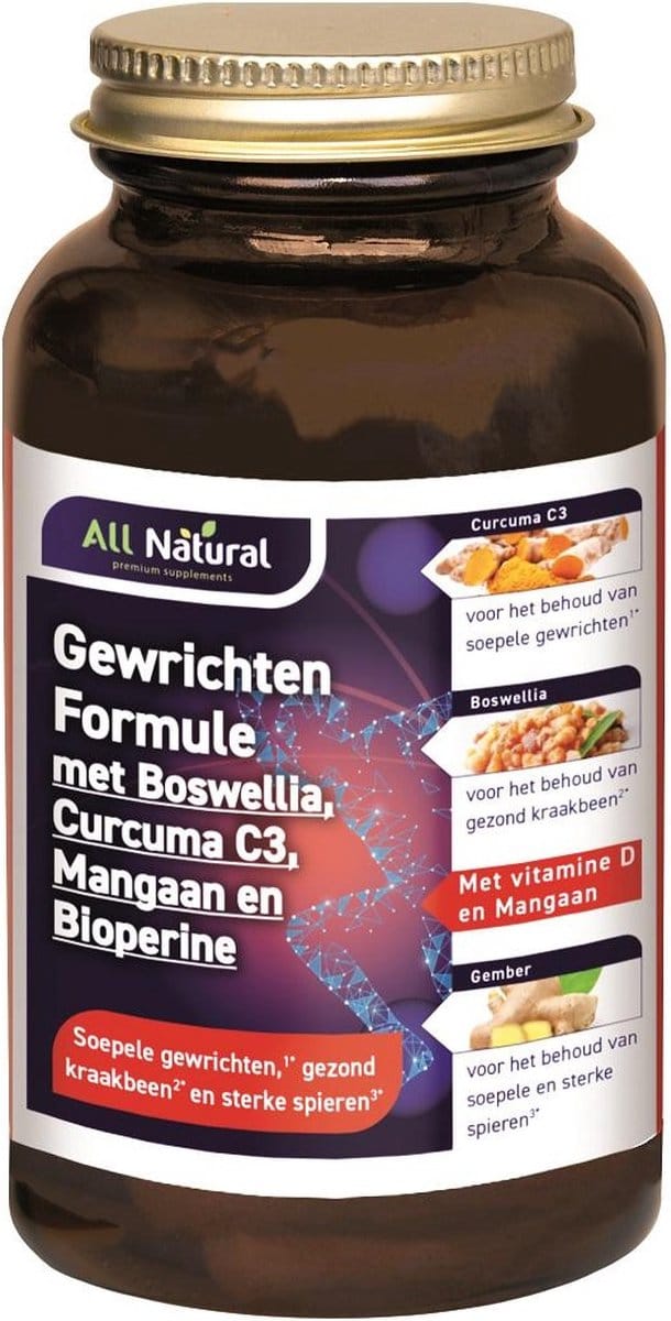All Natural Gewrichten formule 84 Vegetarische capsules