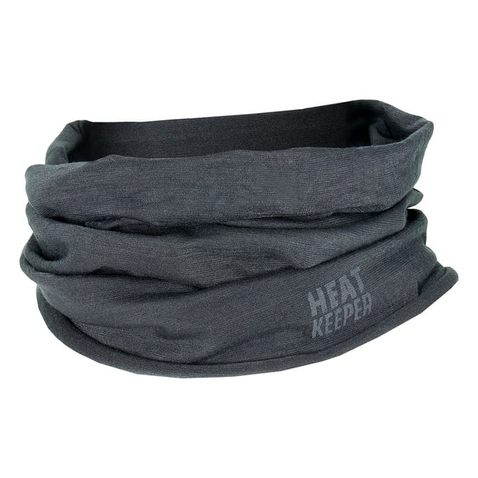 Thermo nekwarmer/sjaal uniseks - 2-Stuks - Antraciet / One Size