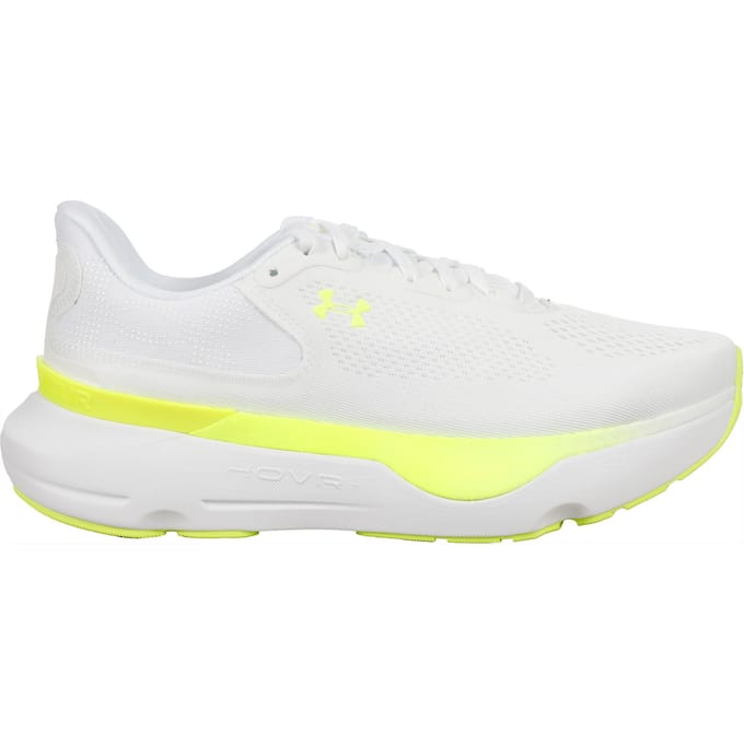 Under Armour Infinite Pro 2 Neutrale Schoen Dames-Wit,Neongeel