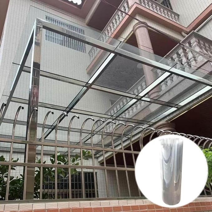 Transparante Dakplaat - Kas Panel - Planten Kweken - Slagvast Polycarbonaat - 0.5x4m - Transparant