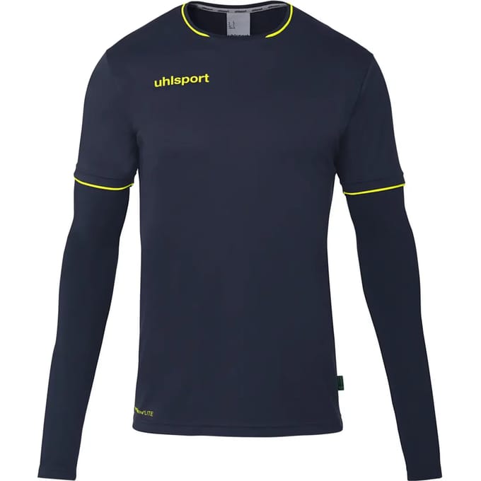 Keepersshirt - Uhlsport Save Goalkeeper Shirt Navy Fluo Yellow