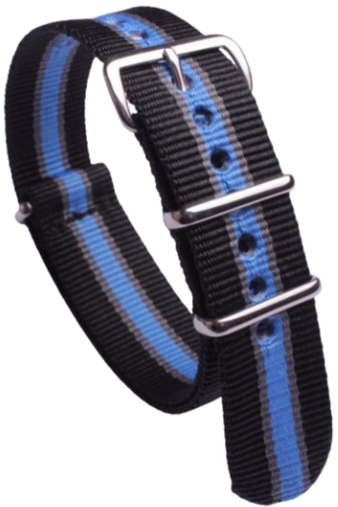 Geschik voor DW nylon horlogeband 22 mm