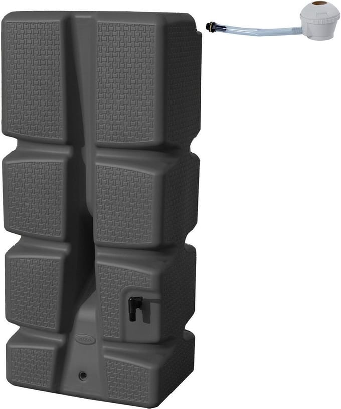 EDA Regenton 310 L - 60 x 40 x 138 cm inclusief RWA kit